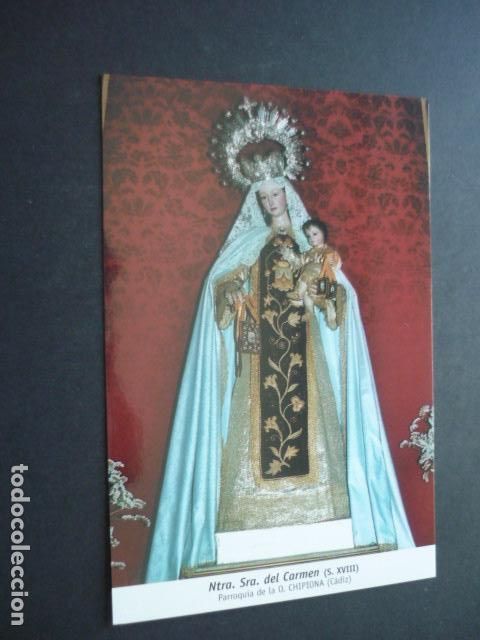 Postcards: CHIPIONA CADIZ NUESTRA SE&Ntilde;ORA DEL CARMEN POSTAL