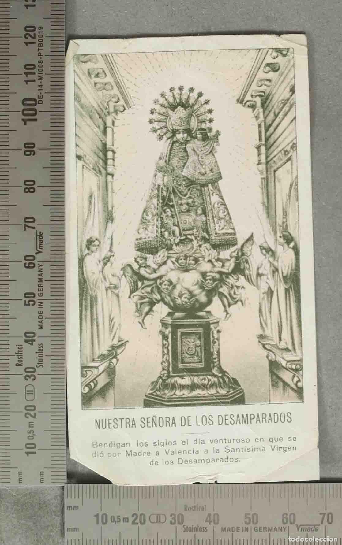 Postales: ESTAMPA. NTRA SRA DE LOS DESAMPARADOS