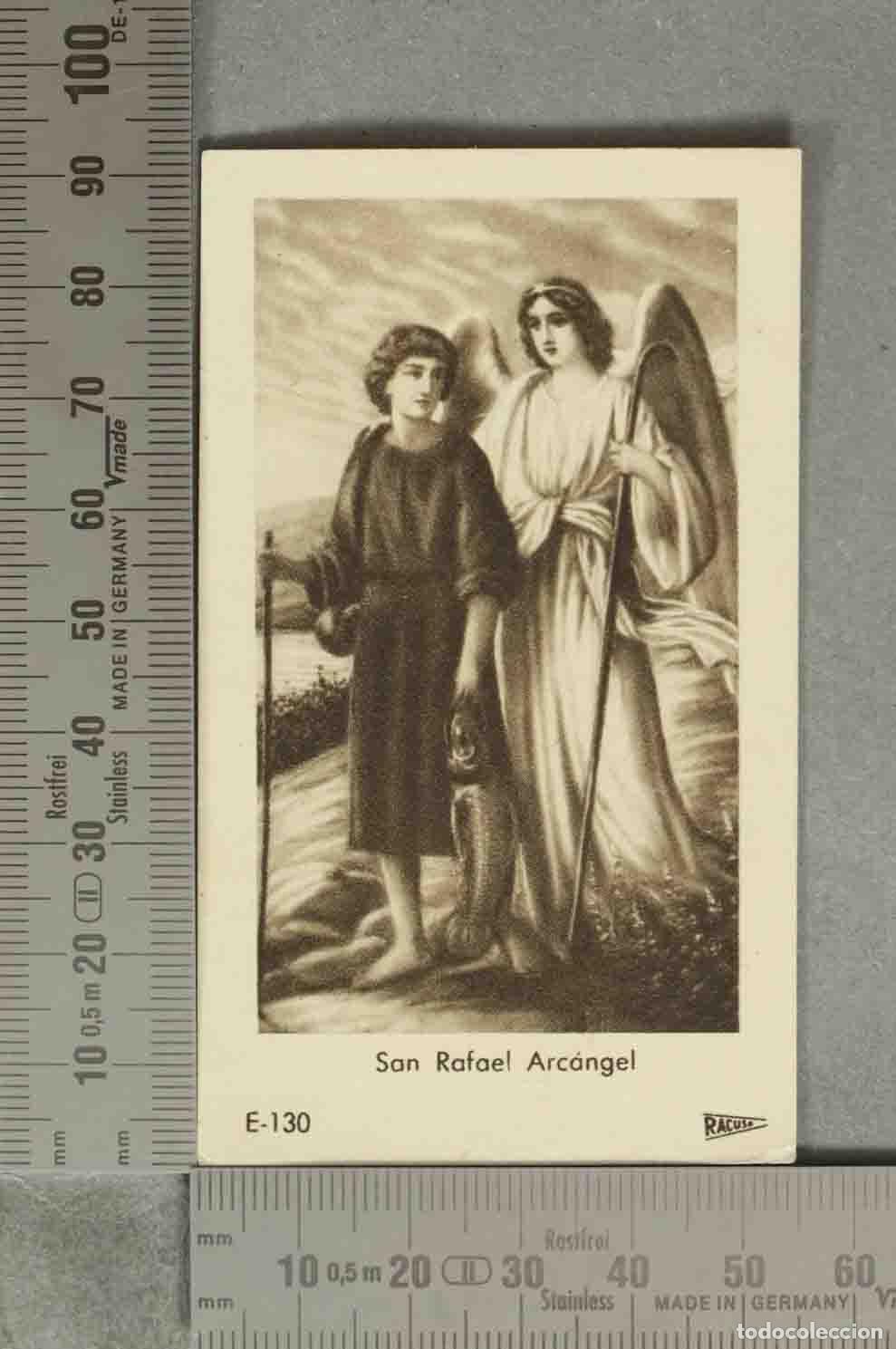 Postales: ESTAMPA. SAN RAFAEL ARCANGEL
