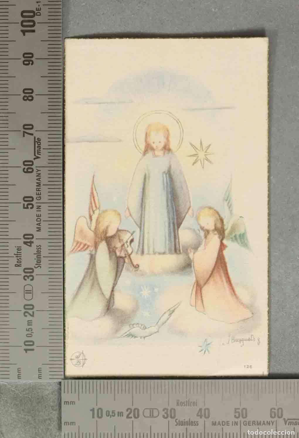 Postales: ESTAMPA. VIRGEN CON ANGELES MUSICOS.