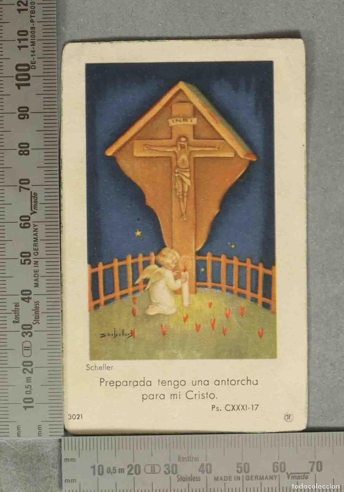 Postales: ESTAMPA. PREPARADA TENGO UNA ANTORCHA PARA MI CRISTO