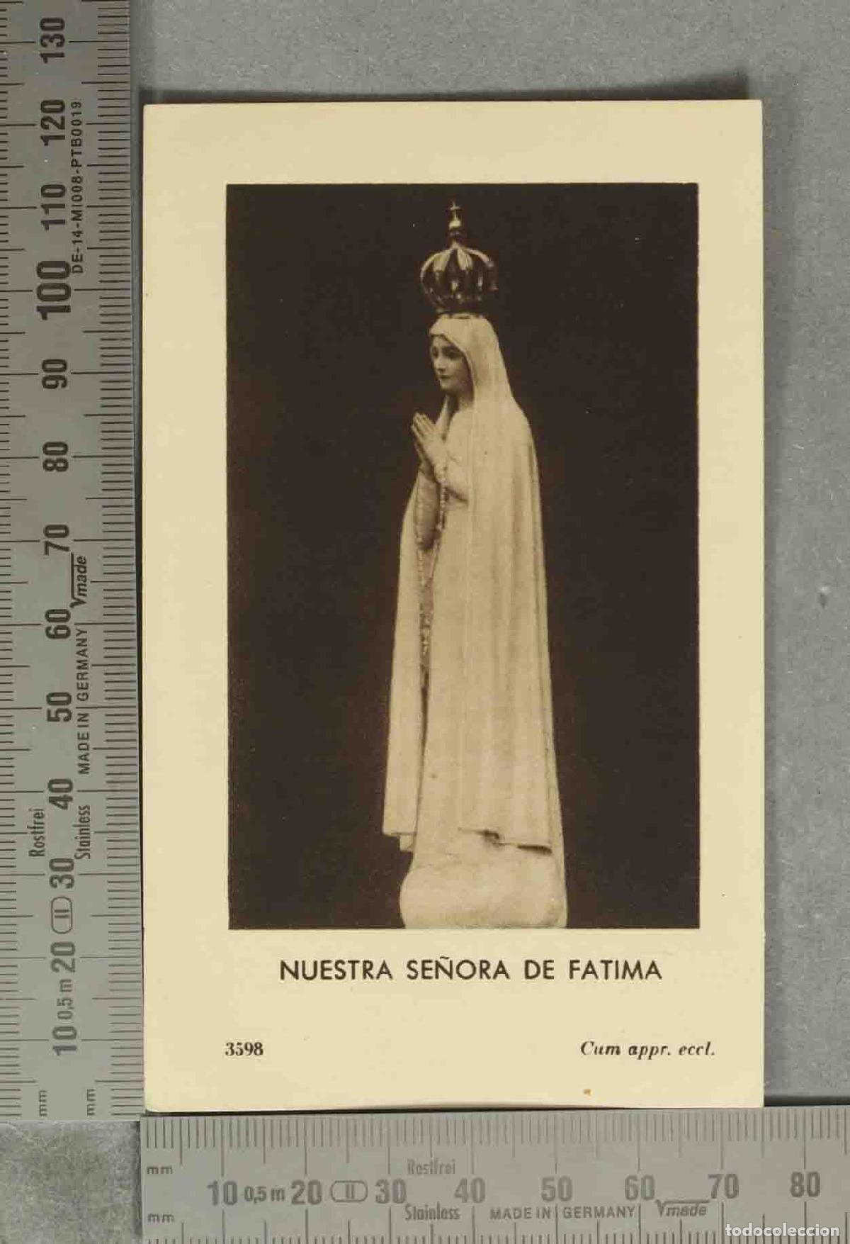 Cartes Postales: ESTAMPA. NUESTRA SE&Ntilde;ORA DE FATIMA