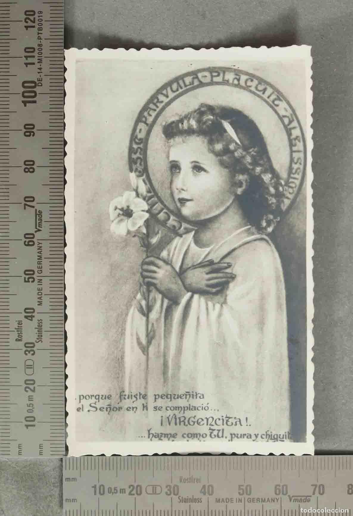 Postais: ESTAMPA. VIRGEN NI&Ntilde;A.