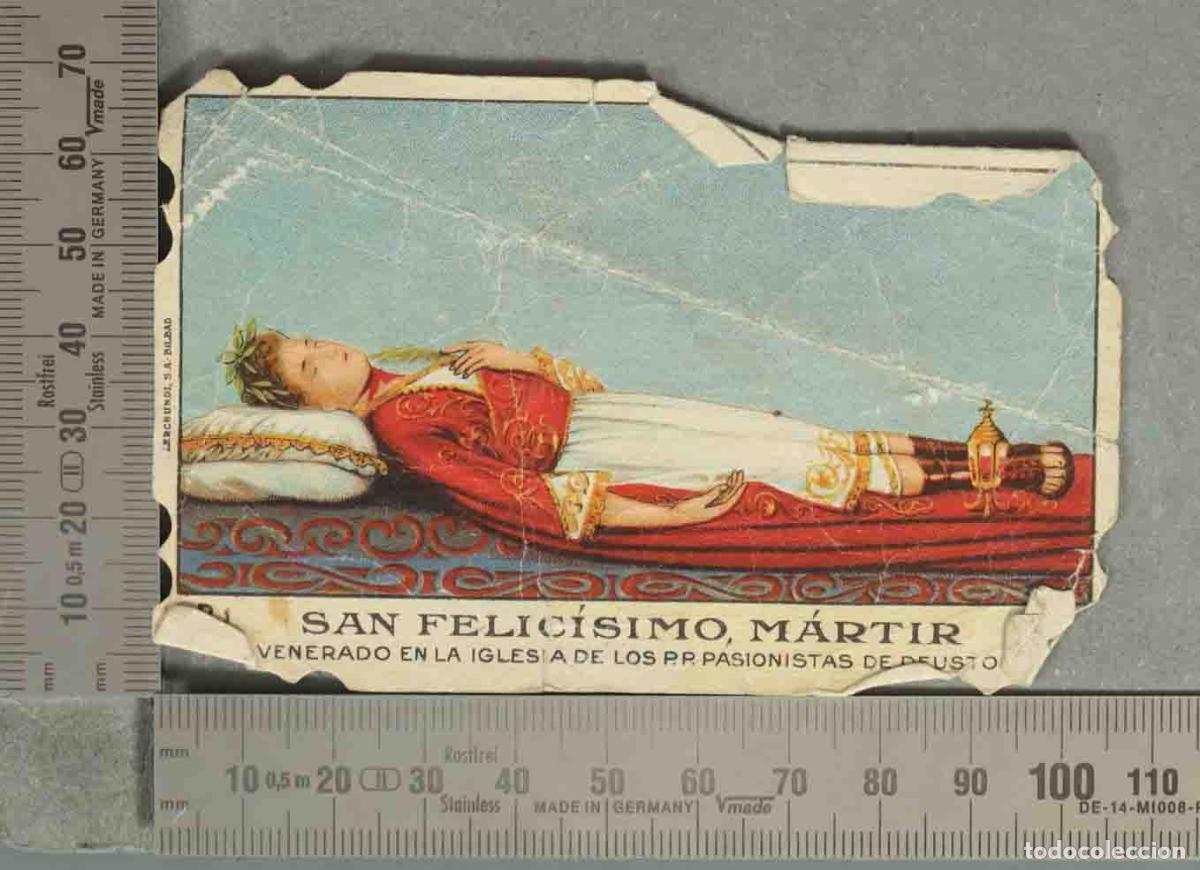 Postcards: ESTAMPA. SAN FELICISIMO MARTIR DEUSTO