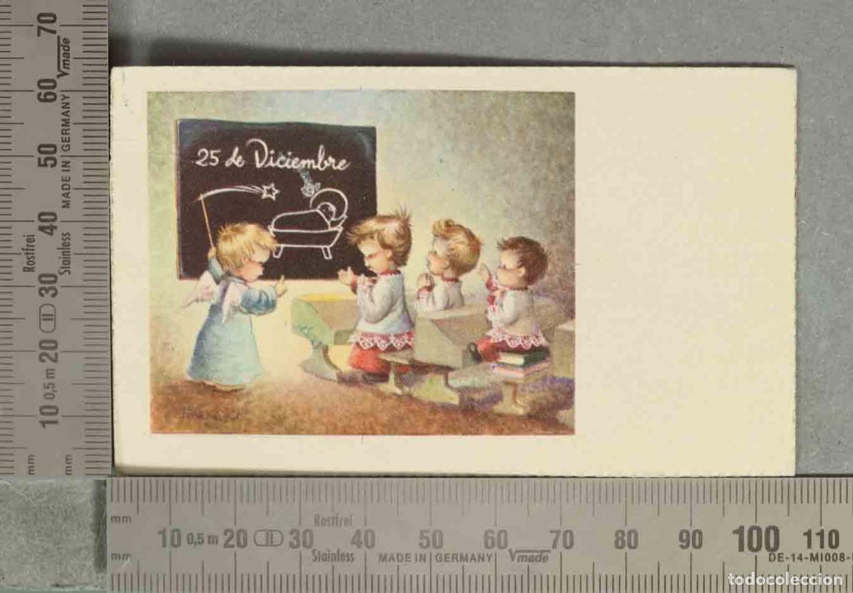 Postcards: ESTAMPA. NAVIDAD NI&Ntilde;OS ESCUELA