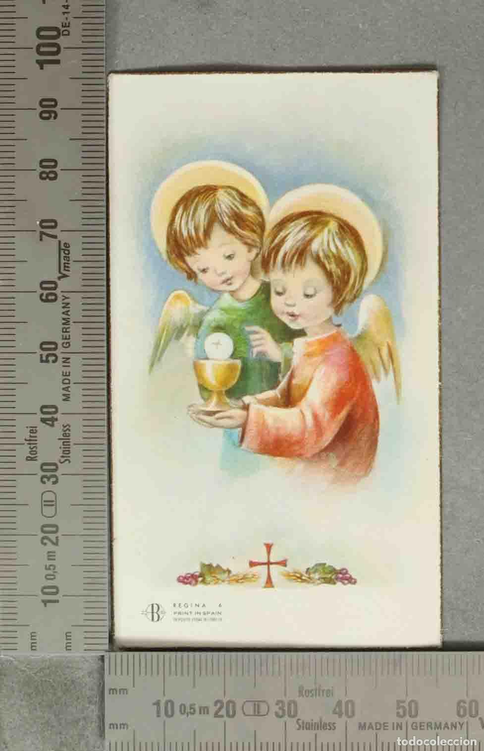 Postales: ESTAMPA. ANGELES COMUNION