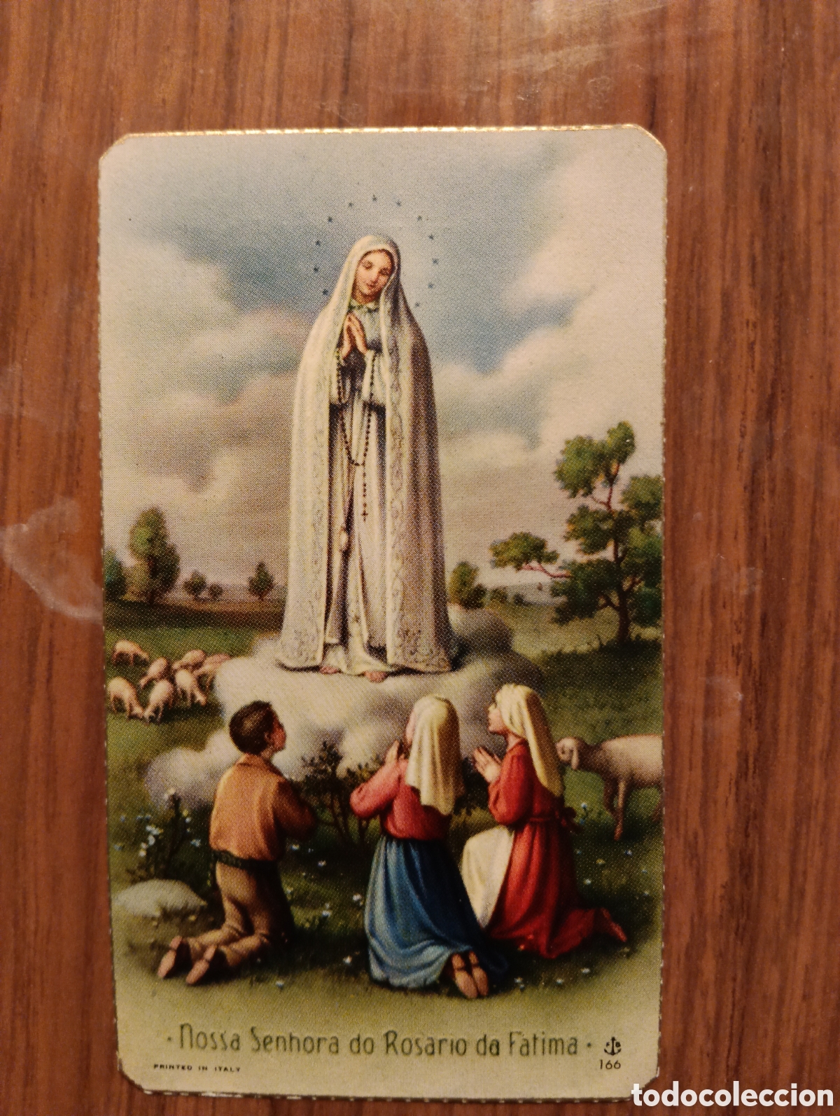 Postales: Estampa Nossa Senhora do Rosario da F&aacute;tima