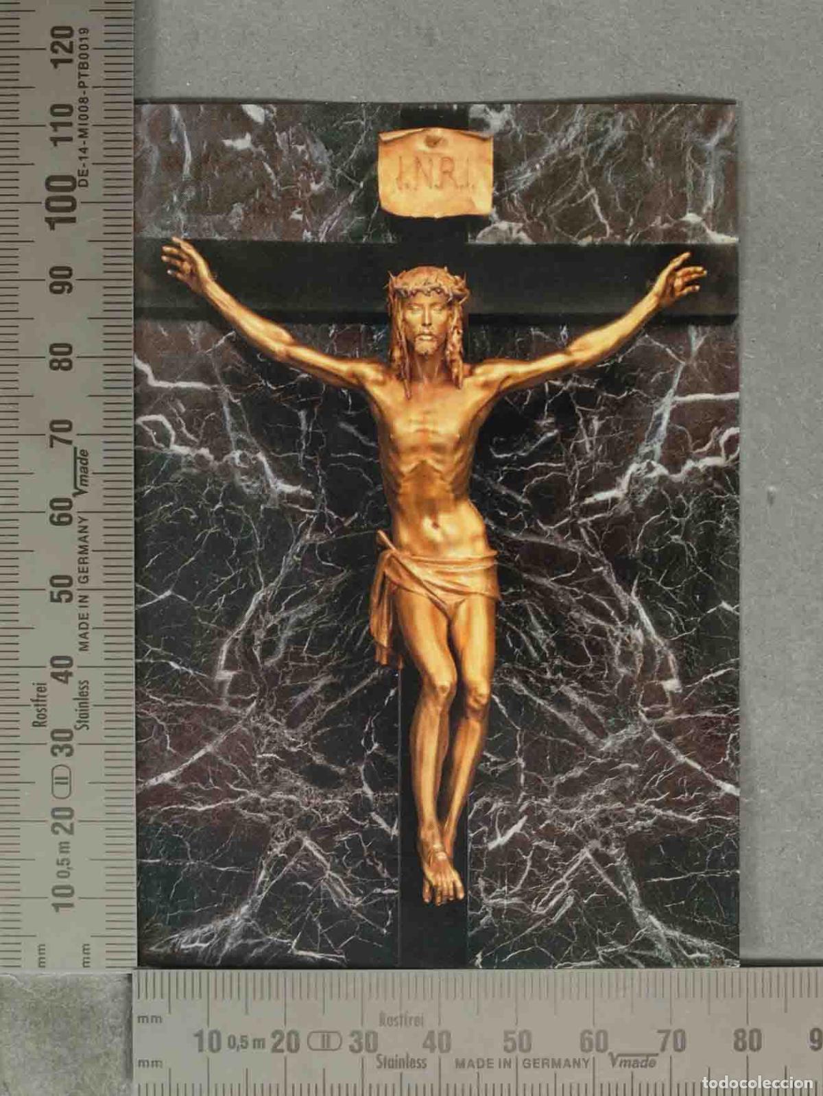 Postales: ESTAMPA. Cristo de la Capilla del Sant&iacute;simo HUESCA