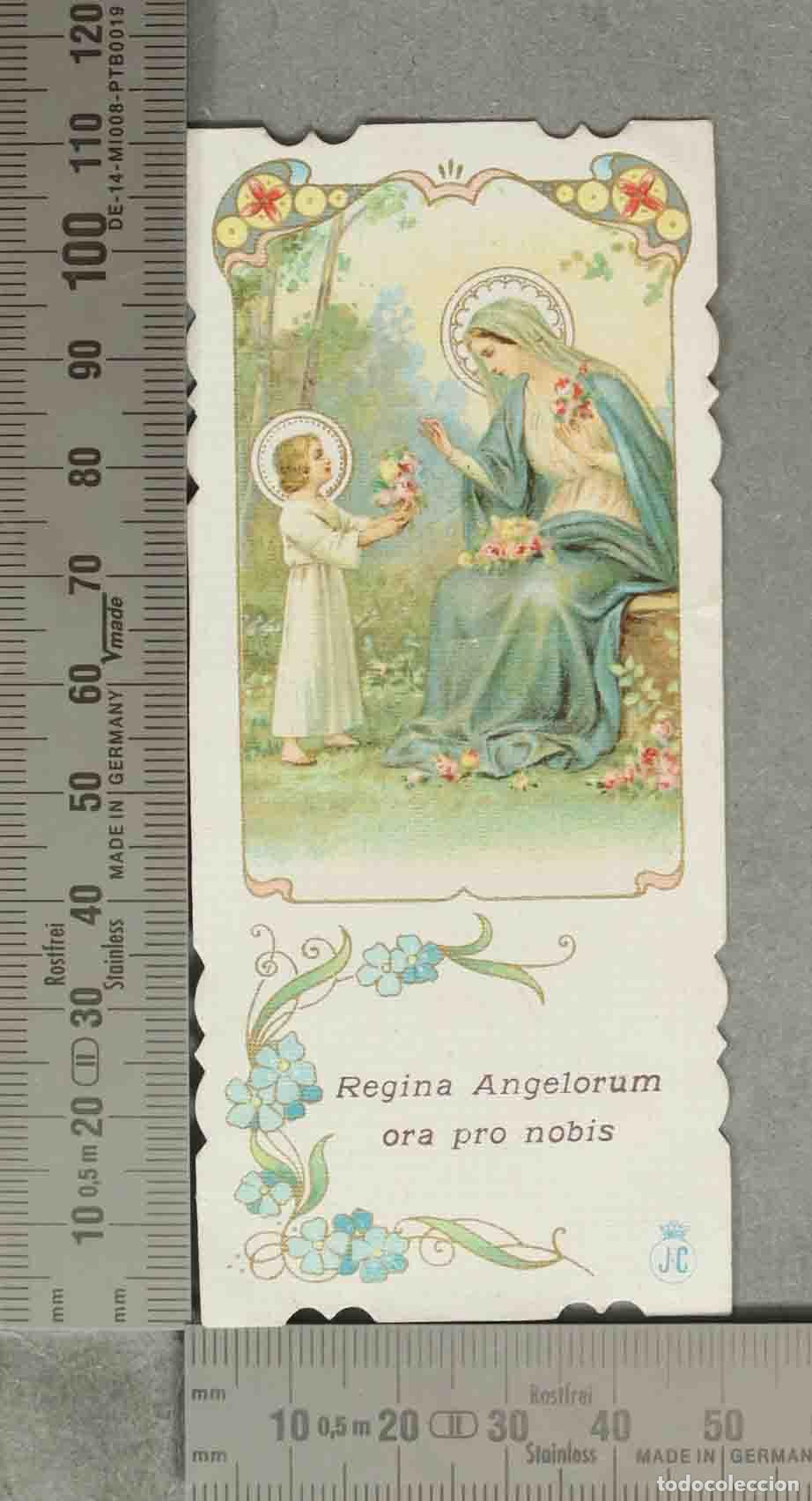 Postales: ESTAMPA. REGINA ANGELORUM ORA PRO NOBIS