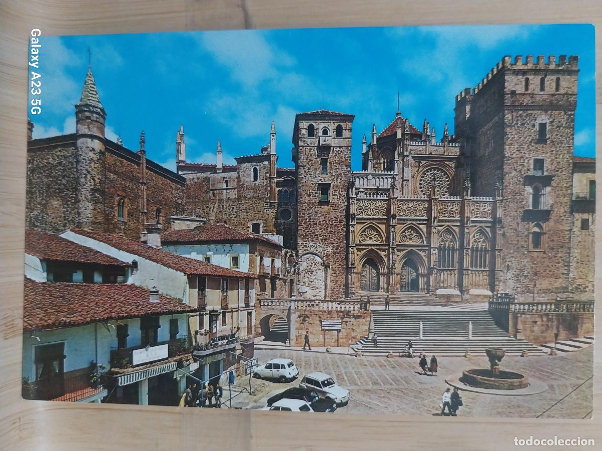 Postales: GUADALUPE PLAZA MONASTERIO ED GARRABELLA 87 SC ORIGINAL ANIMADA COCHES CLASICOS