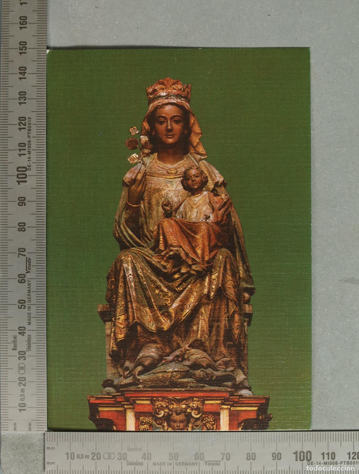 Postales: POSTAL. Nuestra Se&ntilde;ora de la Vid - Burgos - Monasterio de Santa Mar&iacute;a - Agustinos