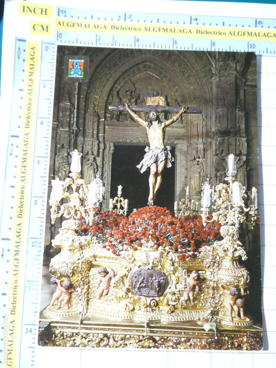 Postales: POSTAL RELIGIOSA SEMANA SANTA. A&Ntilde;O 1966. SANT&Iacute;SIMO CRISTO DE LA EXPIRACI&Oacute;N CACHORRO 203 ESCUDO. 3144