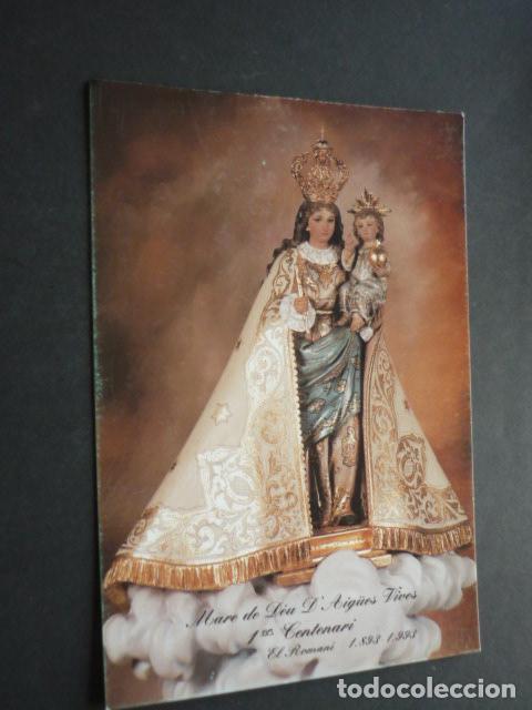 Postkarten: EL ROMANI VALENCIA VIRGEN DE AGUAS VIVAS POSTAL