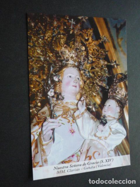 Postkarten: GANDIA VALENCIA NUESTRA SE&Ntilde;ORA DE GRACIA POSTAL