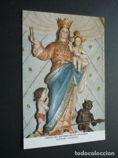 Postkarten: ALFAFAR VALENCIA VIRGEN DEL SOCORRO DE LOS AFLIGIDOS POSTAL