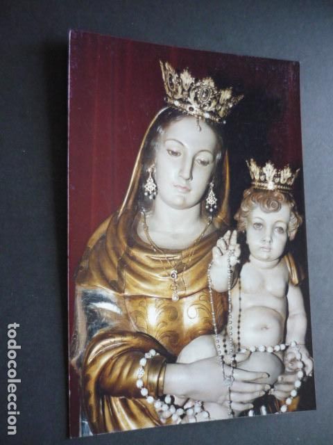 Postkarten: POBLA DE LA VALLBONA VALENCIA VIRGEN DEL ROSARIO FOTOGRAFIA TAMA&Ntilde;O POSTAL