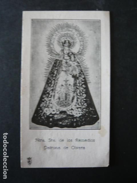 Cartoline: OLVERA CADIZ NUESTRA SE&Ntilde;ORA DE LOS REMEDIOS ANTIGUA ESTAMPA