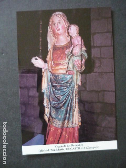 Postkarten: UNCASTILLO ZARAGOZA VIRGEN DE LOS REMEDIOS POSTAL