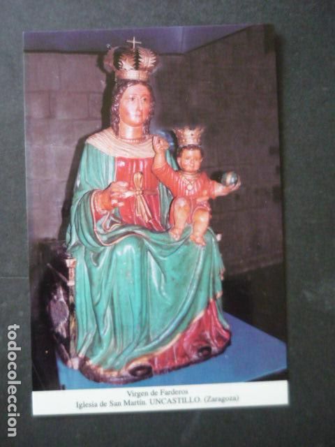 Postcards: UNCASTILLO ZARAGOZA VIRGEN DE FARDEROS POSTAL