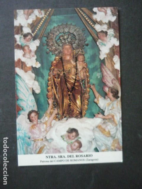 Cartoline: CAMPO DE ROMANOS ZARAGOZA NUESTRA SE&Ntilde;ORA DEL ROSARIO POSTAL