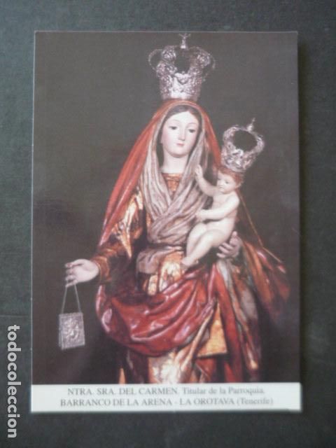 Postkarten: LA OROTAVA TENERIFE NUESTRA SE&Ntilde;ORA DEL CARMEN POSTAL