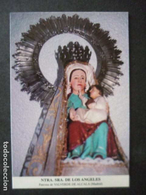 Postkarten: VALVERDE DE ALCALA MADRID NUESTRA SE&Ntilde;ORA DE LOS ANGELES POSTAL
