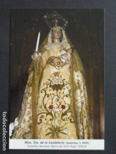 Postales: SEVILLA NUESTRA SE&Ntilde;ORA DE LA CANDELARIA DEL SANTO ANGEL POSTAL