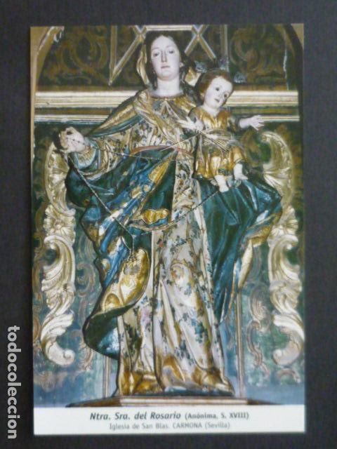 Postcards: CARMONA SEVILLA NUESTRA SE&Ntilde;ORA DEL ROSARIO POSTAL