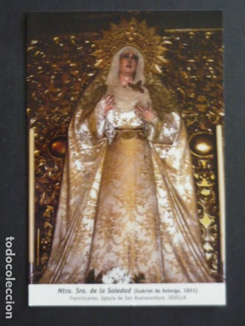 Cartoline: SEVILLA NUESTRA SE&Ntilde;ORA DE LA SOLEDAD POSTAL