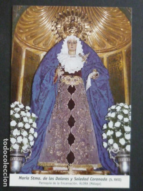Cartoline: ALORA MALAGA MARIA SANTISIMA DE LOS DOLORES Y SOLEDAD POSTAL