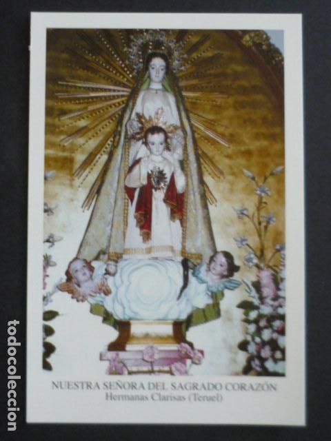 Postkarten: TERUEL NUESTRA SE&Ntilde;ORA DEL SAGRADO CORAZON POSTAL