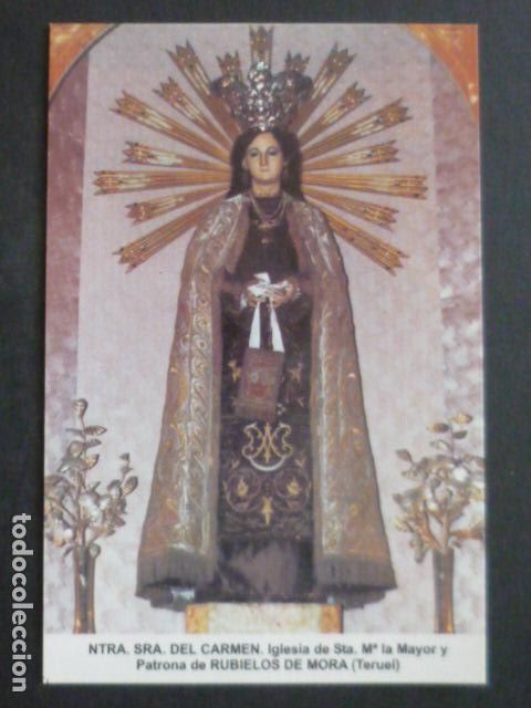 Postkarten: RUBIELOS DE MORA TERUEL NUESTRA SE&Ntilde;ORA DEL CARMEN POSTAL