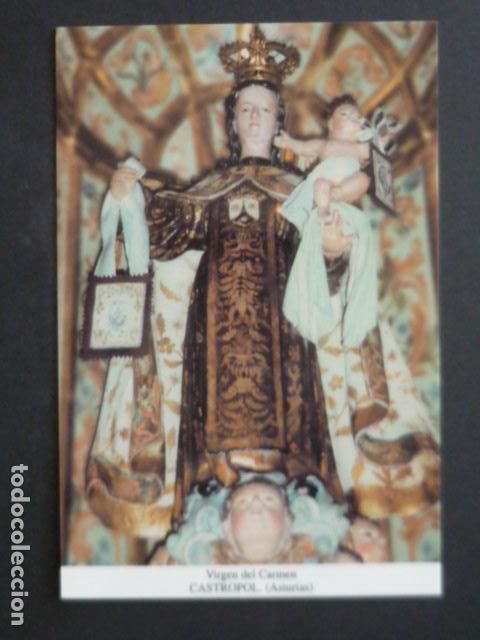 Cartes Postales: CASTROPOL ASTURIAS NUESTRA SE&Ntilde;ORA DEL CARMEN POSTAL