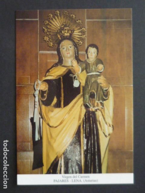 Cartes Postales: PAJARES LENA ASTURIAS NUESTRA SE&Ntilde;ORA DEL CARMEN POSTAL
