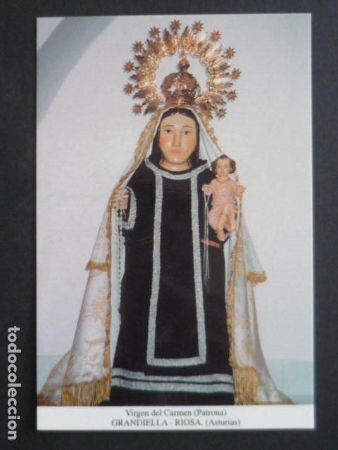 Cartes Postales: GRANDIELLA RIOSA ASTURIAS NUESTRA SE&Ntilde;ORA DEL CARMEN POSTAL