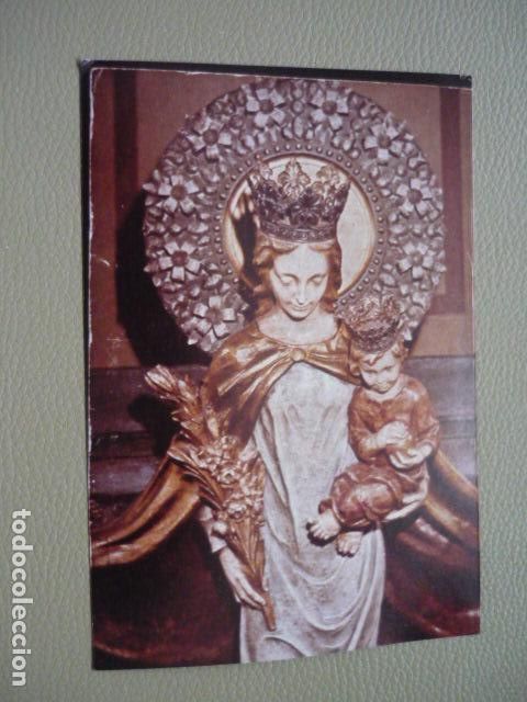 Postcards: BARCELONA VIRGEN DE MONTEALEGRE FOTOGRAFIA TAMA&Ntilde;O POSTAL