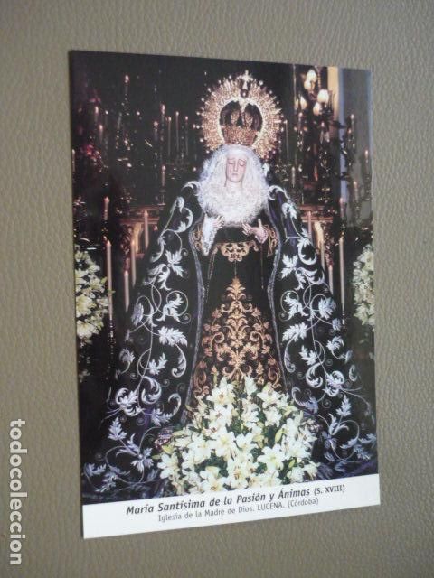 Postais: LUCENA CORDOBA MARIA SANTISIMA DE LA PASION Y ANIMAS POSTAL