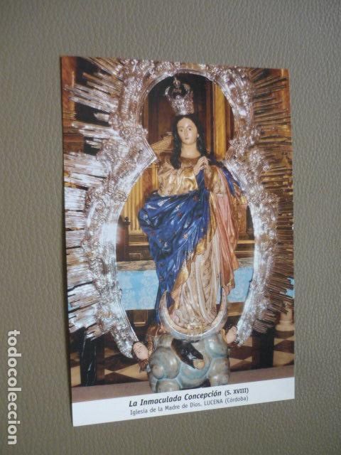 Postais: LUCENA CORDOBA LA INMACULADA CONCEPCION POSTAL