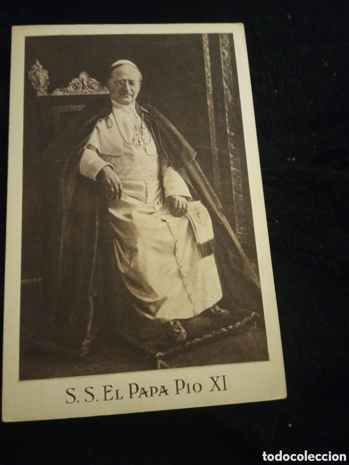 Postales: Antigua postal fotogr&aacute;fica, S. S. EL PAPA PIO XI