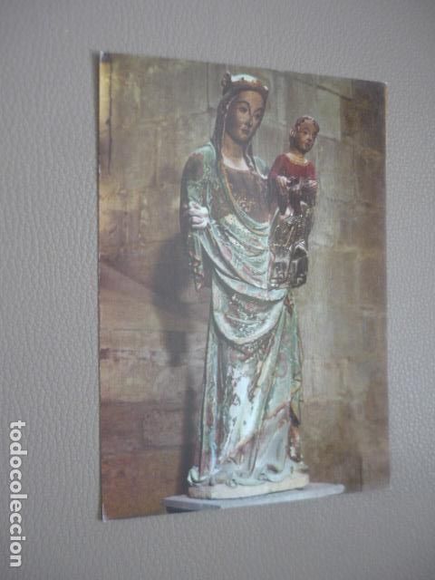 Postcards: SANTA MARIA DE VALLBONA TARRAGONA VIRGEN DEL CORO POSTAL