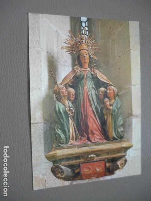 Postcards: SANTA MARIA DE VALLBONA TARRAGONA VIRGEN POSTAL
