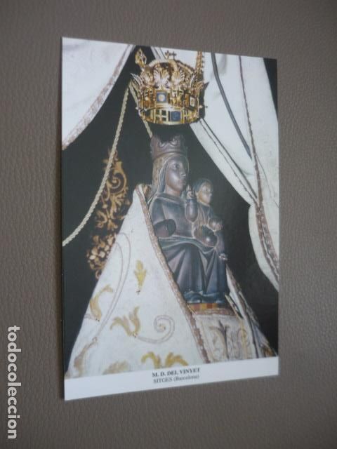 Postcards: SITGES BARCELONA MARE DE DEU DEL VINYET POSTAL