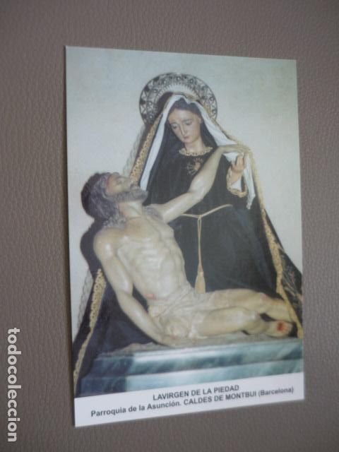 Postkarten: CALDAS DE MONTBUY BARCELONA VIRGEN DE LA PIEDAD POSTAL