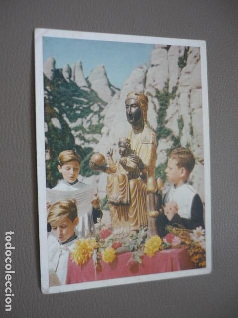 Postales: NUESTRA SE&Ntilde;ORA DE MONTSERRAT POSTAL - Foto 1
