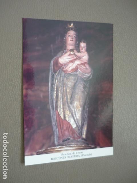 Cartoline: BASCONES DE OJEDO PALENCIA NUESTRA SE&Ntilde;ORA DE BOEDO POSTAL