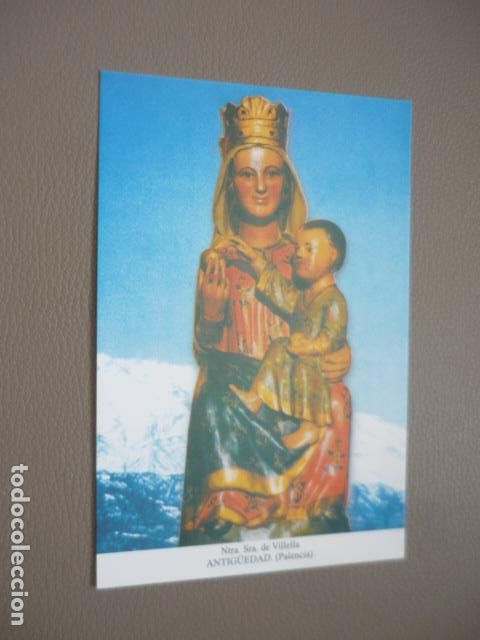Cartoline: ANTIGUEDAD PALENCIA NUESTRA SE&Ntilde;ORA DE VILLELLA POSTAL