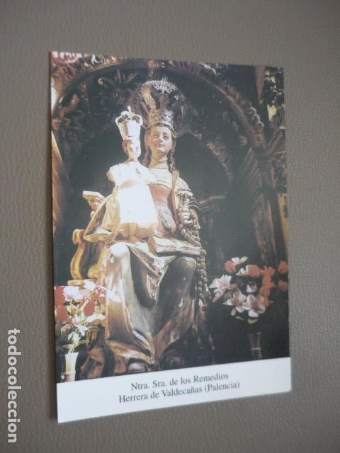 Postkarten: HERRERA DE VALDECA&Ntilde;AS PALENCIA NUESTRA SE&Ntilde;ORA DE LOS REMEDIOS POSTAL
