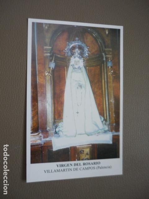 Postcards: VILLAMARTIN DE CAMPOS PALENCIA NUESTRA SE&Ntilde;ORA DEL ROSARIO POSTAL