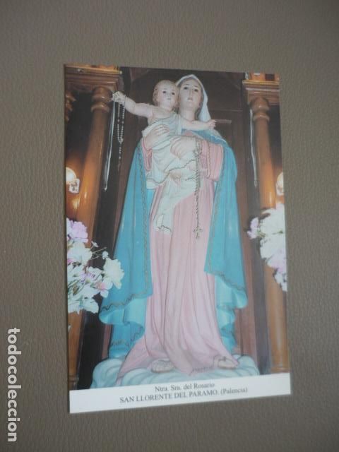 Postcards: SAN LLORENTE DEL PARAMO PALENCIA NUESTRA SE&Ntilde;ORA DEL ROSARIO POSTAL