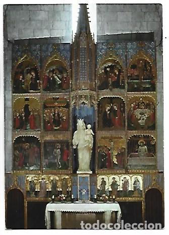 Postales: RETAULE DE NOSTRA SENYORA DEL ROSER. SECLE XV.- SANT MARTI SARROCA / BARCELONA